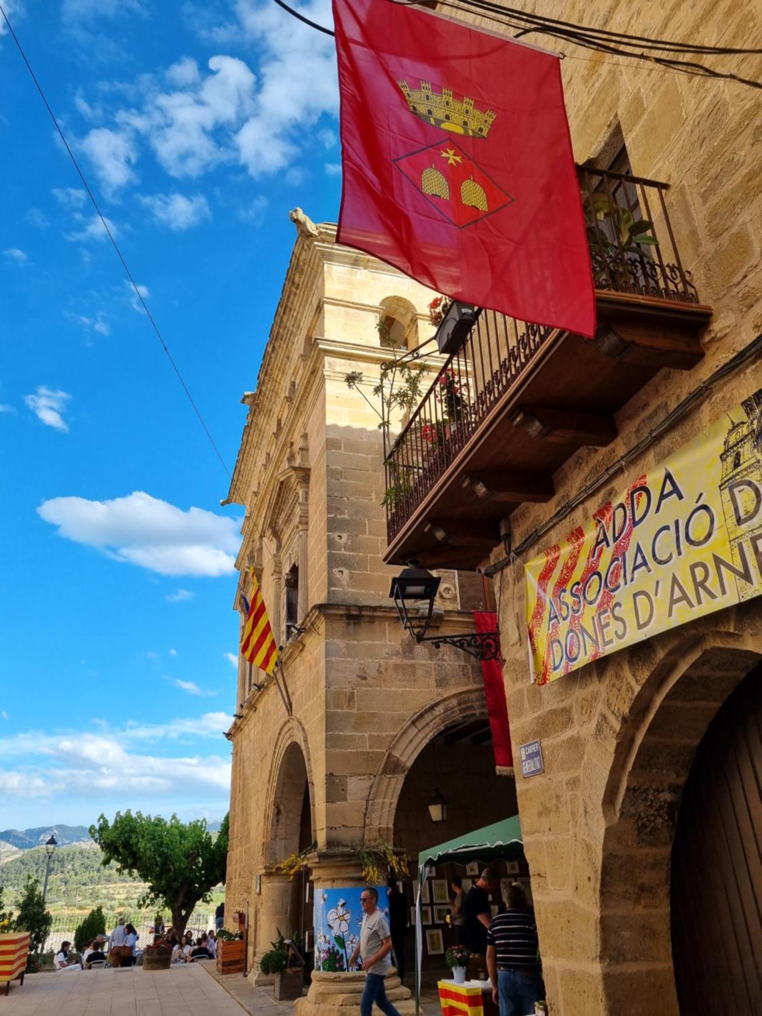 Ferienwohnung Casa La Tia Arnés Exterior foto