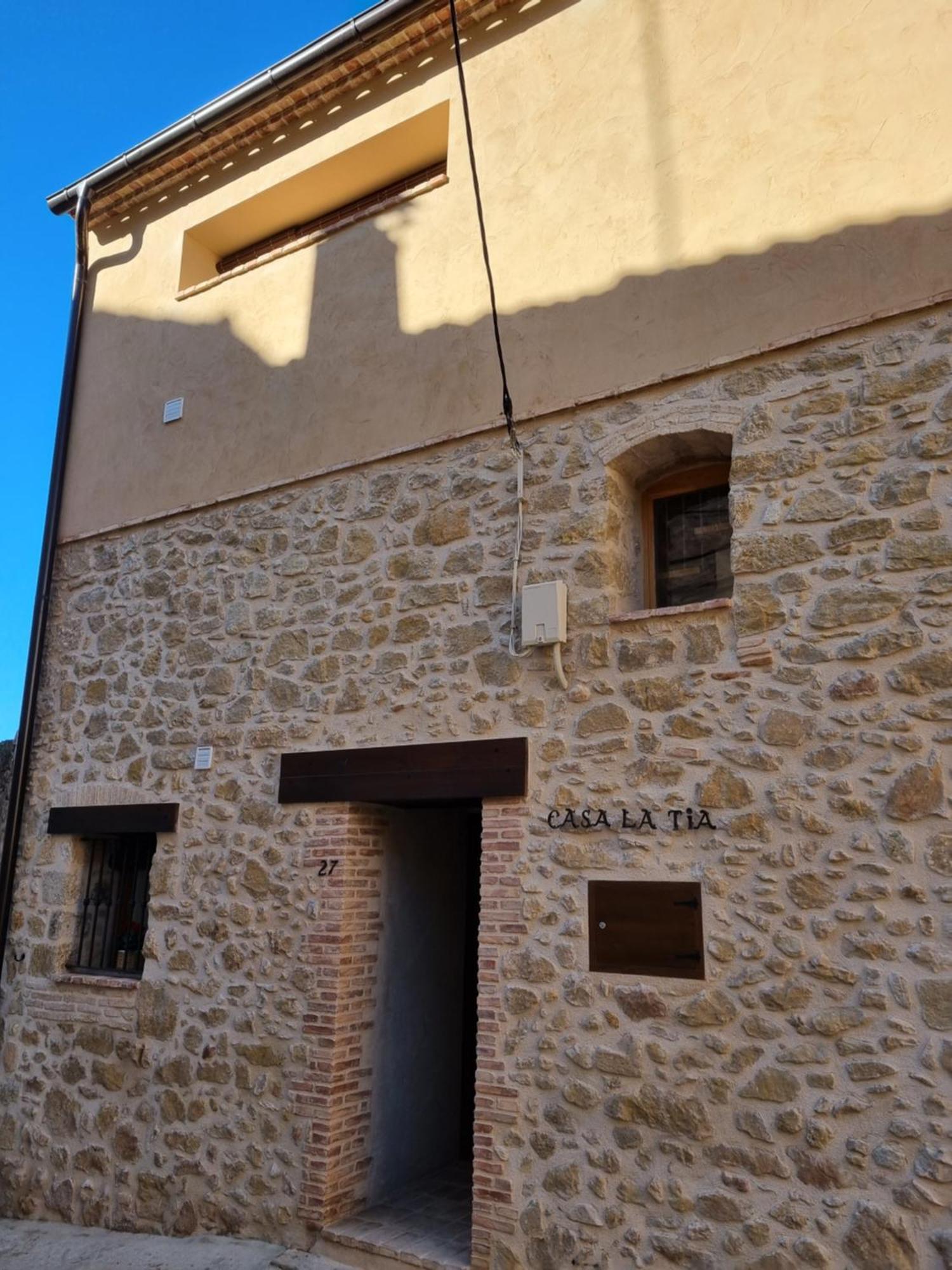 Ferienwohnung Casa La Tia Arnés Exterior foto